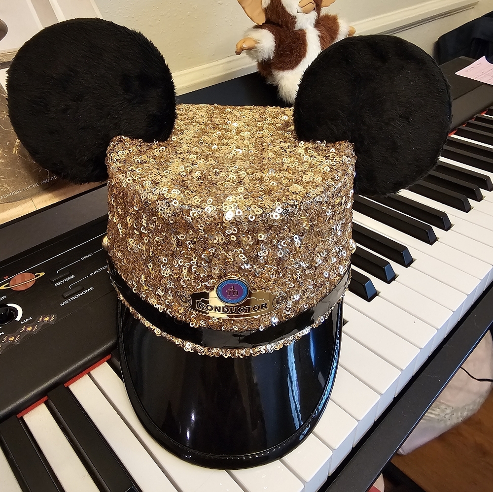 Disneyland 70th Conductor Hat Size S/M